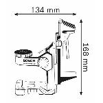 Longueur (telemetre - Laser Mesureur) Accessoire de mise a niveau Bosch Professionnal BM1. solution universelle pour tous les lasers lignes - 0601015A01