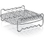 Accessoire friteuse sans huile PHILIPS -  HD9905/00 - Grille double niveau - Pics a brochettes