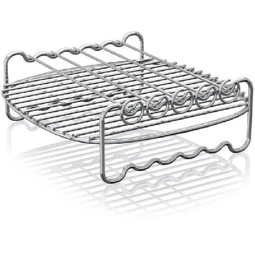 Accessoire friteuse sans huile PHILIPS -  HD9905/00 - Grille double niveau - Pics a brochettes