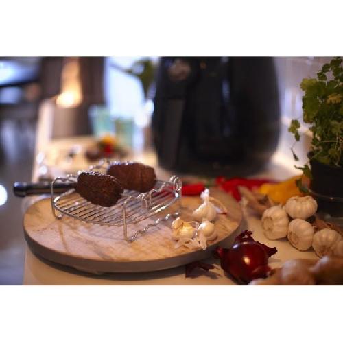 Accessoire friteuse sans huile PHILIPS -  HD9905/00 - Grille double niveau - Pics a brochettes