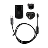 Accessoire Gps GARMIN Chargeur secteur - avec cable mini et micro USB et adaptateur EU - Noir