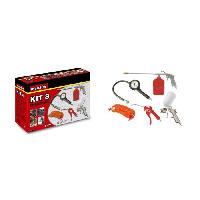 Accessoire Materiel Pneumatique Kit d'accessoires air comprimé - MECAFER - 8 pieces - Gonflage et soufflage