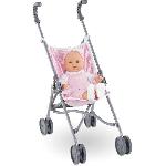 Vetement - Accessoire Poupon Accessoire poupon - COROLLE - Poussette canne rose pour poupon 30. 36 et 42cm - Des 3 ans