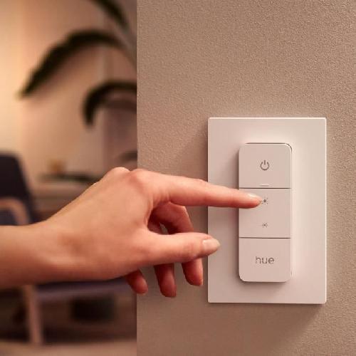 Prise Telecommandee - Telecommande De Prise Accessoire pour lampe connectée Philips Hue Hue Dim Switch Télécommande nomade variateur de lumiere