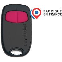 Accessoire Pour Motorisation De Portail Télécommande 2 canaux - SCS SENTINEL - SimplyControl - Fuchsia. portée 40m. fréquence 433.92 MHz. pile lithium CR2032 incluse