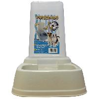 Accessoire Pour Repas AIME Distributeur 2en1 croquettes et eau - Pour chat et chien