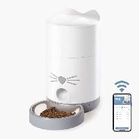 Accessoire Pour Repas CATIT - PIXI Distributeur de croquettes connecte pour chat - 1.2 kg -controle par une application-