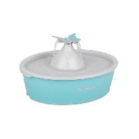 Accessoire Pour Repas Fontaine pour animaux - PETSAFE - Drinkwell Papillon - 1.5 L - Bleu et Gris - Intérieur