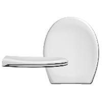 Accessoire Salle De Bain CEDO Abattant Pebble Beach blanc  46x38.3x4.9cm