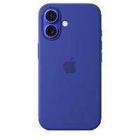 Accessoire Telephone APPLE iPhone 16 - Coque en silicone avec MagSafe - Ultramarine