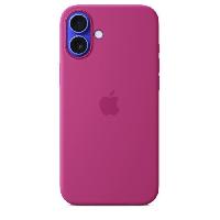 Accessoire Telephone APPLE iPhone 16 Plus - Coque en silicone avec MagSafe - Fuchsia