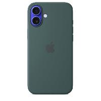 Accessoire Telephone APPLE iPhone 16 Plus - Coque en silicone avec MagSafe - Lake Green