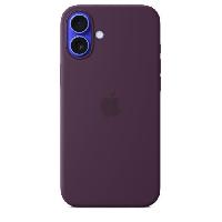 Accessoire Telephone APPLE iPhone 16 Plus - Coque en silicone avec MagSafe - Plum