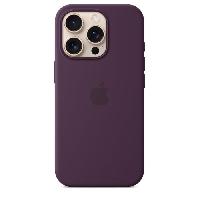 Accessoire Telephone APPLE iPhone 16 Pro - Coque en silicone avec MagSafe - Plum