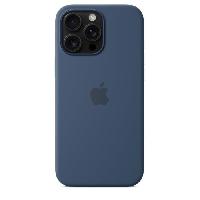 Accessoire Telephone APPLE iPhone 16 Pro Max - Coque en silicone avec MagSafe - Denim