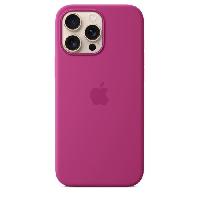 Accessoire Telephone APPLE iPhone 16 Pro Max- Coque en silicone avec MagSafe - Fuchsia