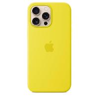 Accessoire Telephone APPLE iPhone 16 Pro Max - Coque en silicone avec MagSafe - Star Fruit