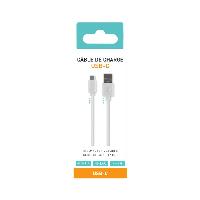 Accessoire Telephone Cable Type c Blanc 1m Sd