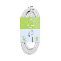 Accessoire Telephone Cable USB-A vers Lightning recyclable 1.2m MOXIE x12 - Moxie