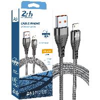 Accessoire Telephone Cable USB vers Lightning Tresse 24h Le Mans - 24h Le Mans