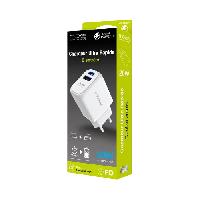 Accessoire Telephone Chargeur Secteur 20w Type-C Et Usb-A Moxie - Moxie Accessoire Telephone Chargeur Secteur 20w Type-C Et Usb-A Moxie - Moxie