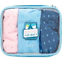 Accessoires Bagage 2x Trousse a petits sacs de voyage - Super voyage