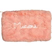 Accessoires Bagage Pochette Peluche Miaou Cocooning x4