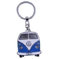 Accessoires Bagage Porte-Clefs Vw T1 Bus Bleu