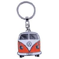 Accessoires Bagage Porte-Clefs Vw T1 Bus Orange