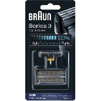 Accessoires Et Pieces - Beaute - Bien-etre Tete et lame de rechange pour rasoir électrique Braun Series 3 - 30B