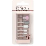 Ponceuse Manucure - Pedicure Accessoires Manucure et Pedicure - FLAWLESS FINISH - Flawless Nails - Set de 6 Tetes de Rechange