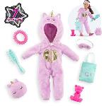 Accessoires poupee - COROLLE - Dressing Combinaison Licorne - 7 accessoires - 28 cm - Fille