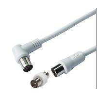Accessoires Tv - Video - Son CONTINENTAL EDISON Cable coaxial antenne - 5m