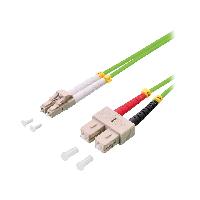 Accessoires Tv - Video - Son Cordon de raccordement Fibre Uniboot OM5 LC-UPC. 5m - Vert Accessoires Tv - Video - Son Cordon de raccordement Fibre Uniboot OM5 LC-UPC. 5m - Vert