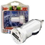 Chargeur Adaptateur 1224V 2 USB 2.1A assorti HTC MOVE