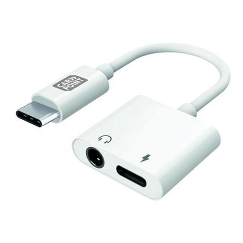 Cable - Connectique Pour Peripherique Adaptateur 2 En 1 Usb-C-> Aux et Usb-C