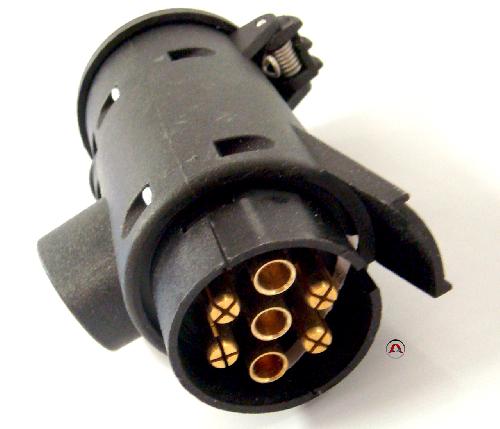 Connectique Remorque Adaptateur 7 Broches Males 13 Broches Femelles - - vehicule avec 7 broches