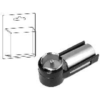 Adaptateur Antenne AA2 DIN F ISO M coude