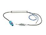 Adaptateurs Antenne Adaptateur Antenne ASG5D DIN M Fakra M Amplifie compatible avec Audi Citroen Seat Skoda VW