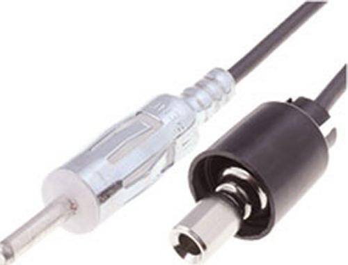 Adaptateurs Antenne Adaptateur Antenne compatible avec Chevrolet Chrysler Ford Jeep Opel vers DIN M