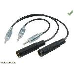 Adaptateur Antenne compatible avec Nissan en Y- SOIT 1M 2F OU 2M 1F DIN - 25CM