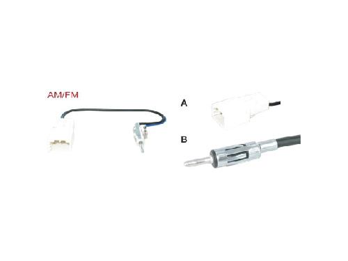 Adaptateurs Antenne Adaptateur antenne compatible avec Toyota Lexu Subaru - ANT6078