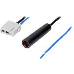 Adaptateur Antenne DIN F compatible avec Nissan Almera Juke Navara Pathfinder Qashqai Tiida Versa X-Trail