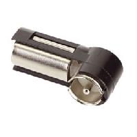 Adaptateur Antenne DIN M ISO F coude