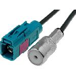 Adaptateur Antenne Fakra F ISO F compatible avec Fiat Mercedes Peugeot Seat VW Skoda Audi Adaptateur Antenne Fakra F ISO F compatible avec Fiat Mercedes Peugeot Seat VW Skoda Audi