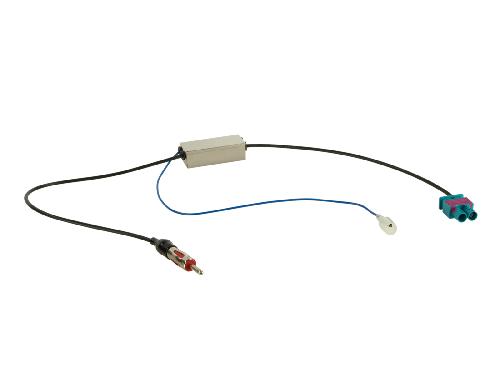 Adaptateurs Antenne Adaptateur antenne Fakra M Double vers DIN Male 8.5V LEONI