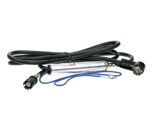 Antenne et adaptateurs de Roger Adaptateur antenne ISO Alimentation fantome compatible avec VW Polo 94-99