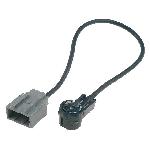 Adaptateur Antenne ISO M coude compatible avec Hyundai Grandeur GT13 Kia Opirus Adaptateur Antenne ISO M coude compatible avec Hyundai Grandeur GT13 Kia Opirus