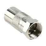 Adaptateur Antenne Prise F Male vers prise coaxiale femelle x1 Adaptateur Antenne Prise F Male vers prise coaxiale femelle x1