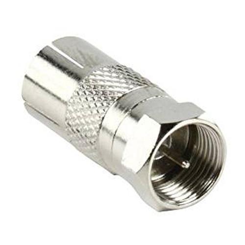 Adaptateurs Antenne Adaptateur Antenne Prise F Male vers prise coaxiale femelle x1